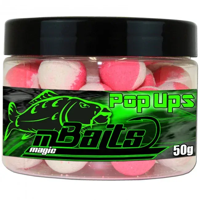 Pop Up Two tone bílá-růžová 15mm